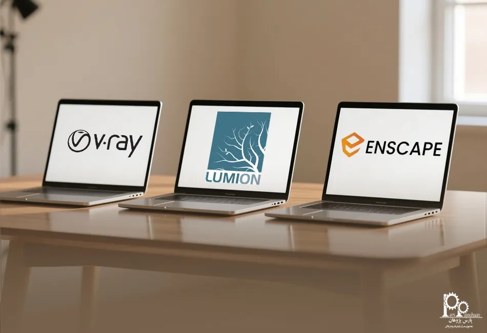 مقایسه Enscape با موتورهای رندر دیگر